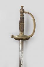 Epée de sous-officier toutes armes, modèle 1872. 

Clavier à la...