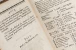 Pierre-Paul Dubuisson (Français, 1707-1762) 
Almanach Royal, année bissextile 1768 

A...
