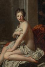 Entourage de Jean-Baptiste Santerre (Français, 1651-1717)
Suzanne et les vieillards

Toile.

Haut. 91,5...